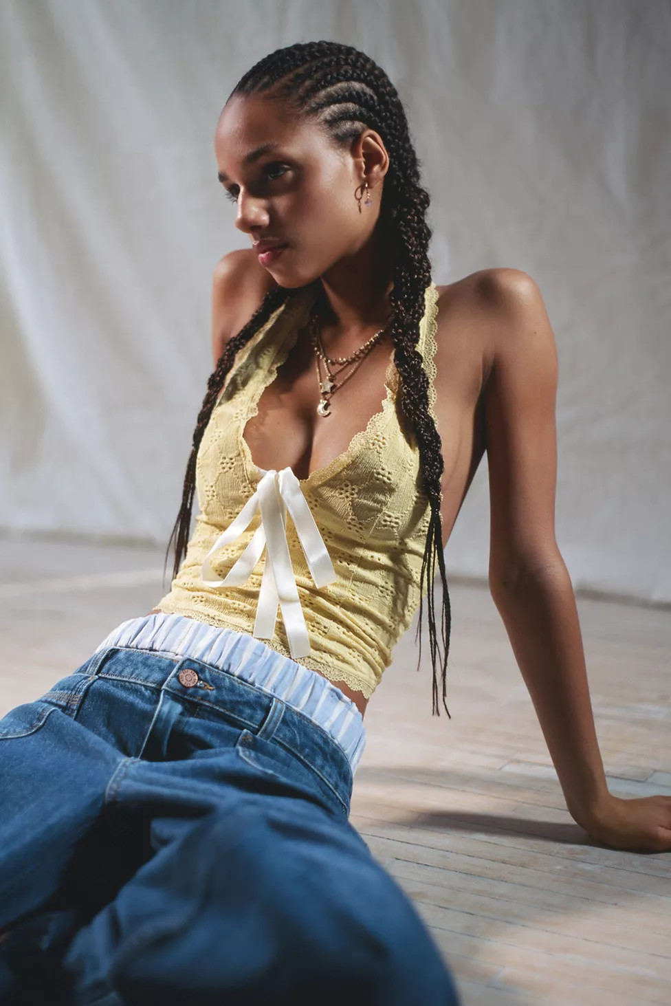 Kimchi Blue Farrah Halter Top | Urban Outfitters (US and RoW)