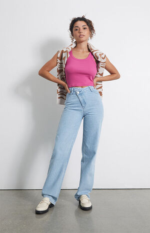 PacSun Eco Light Blue Boyfriend Jeans | PacSun