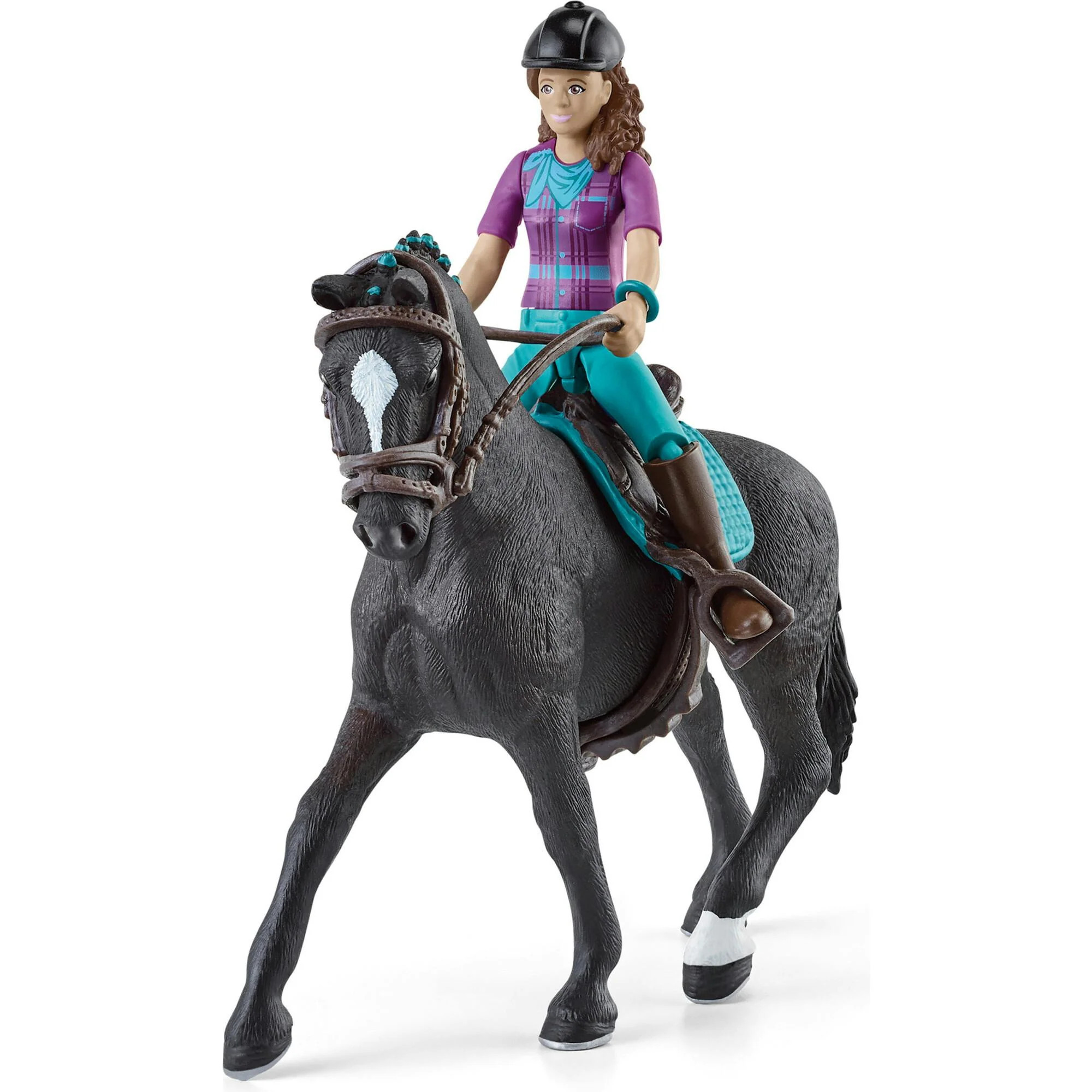 Schleich Club: Lisa & Storm - & Rider Figurine Playset | Maisonette