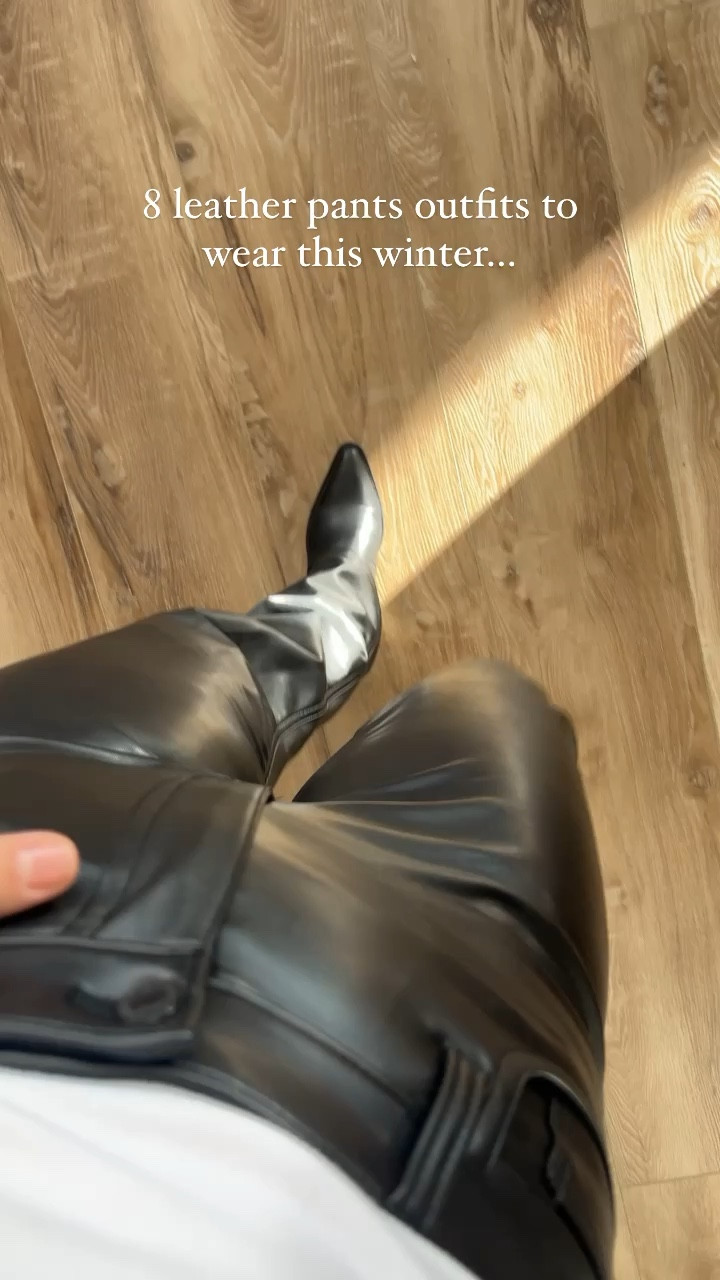 Leather Pants Outfits

#LTKsalealert #LTKfindsunder100 #LTKfindsunder50