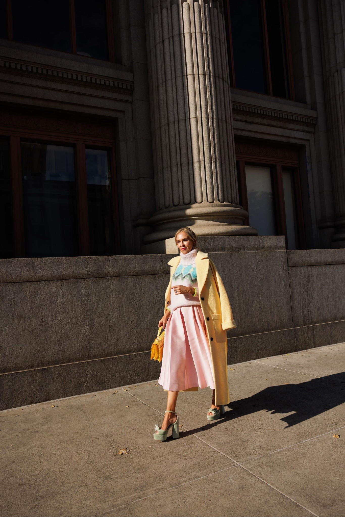 Sunny chic pieces for winter! 

#LTKootd #LTKOver40 #LTKSeasonal