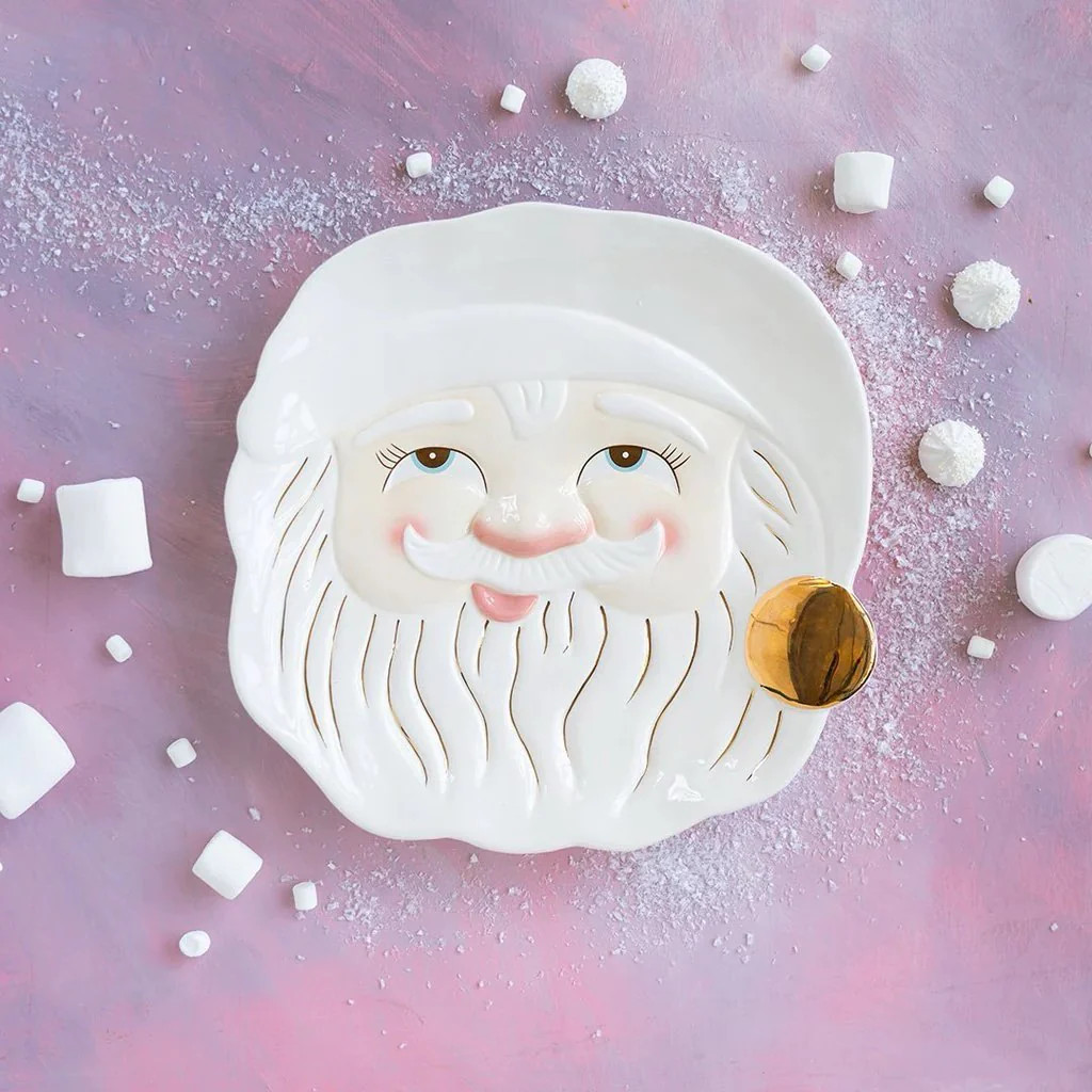 Christmas Papa Noel Cookie Platter | Emmacate Boutique