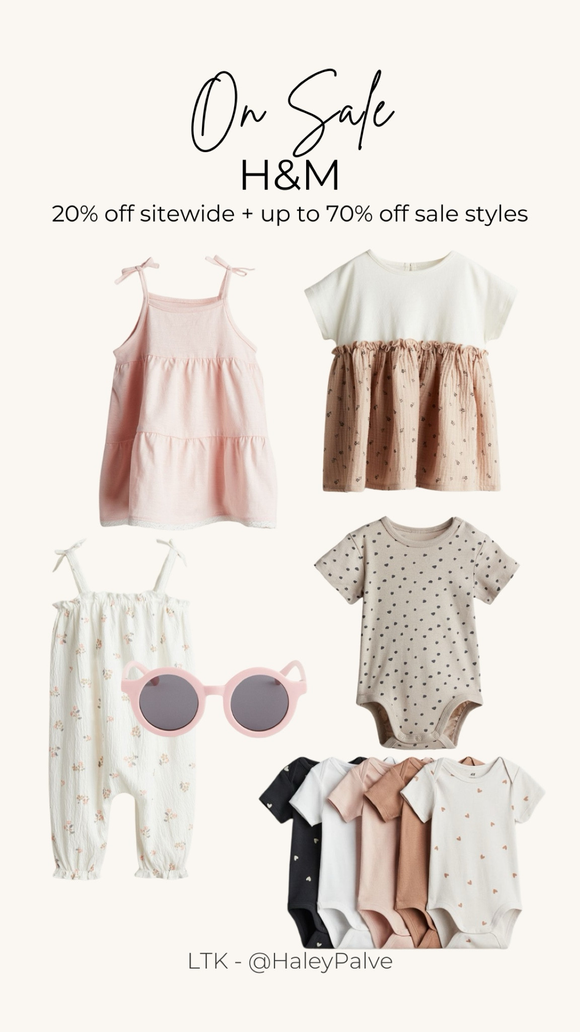 H&M sale! 20% off sitewide + up to 70% off sale styles! Cutest baby girls clothes! 

#LTKBaby #LTKSaleAlert #LTKFindsUnder50