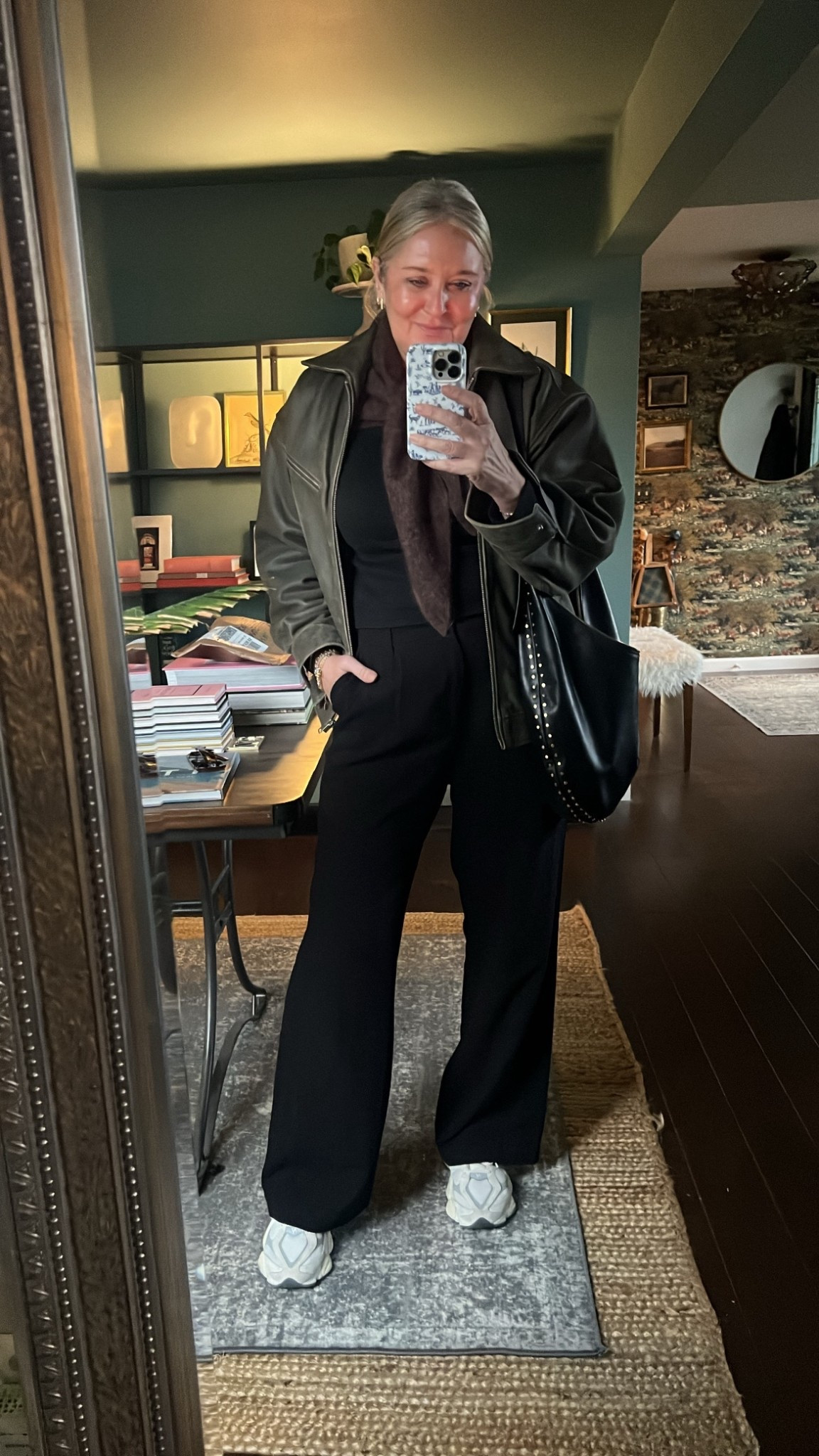 Today’s errand OOTD
Trousers sized up wearing a large! 
Jacket size small

#LTKdayinmylife #LTKFindsUnder100 #LTKOver40