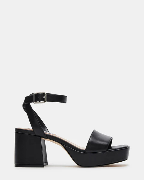 MERCERR BLACK LEATHER | Steve Madden (US)
