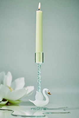 Paulette Glass Candle Holder | Anthropologie (US)