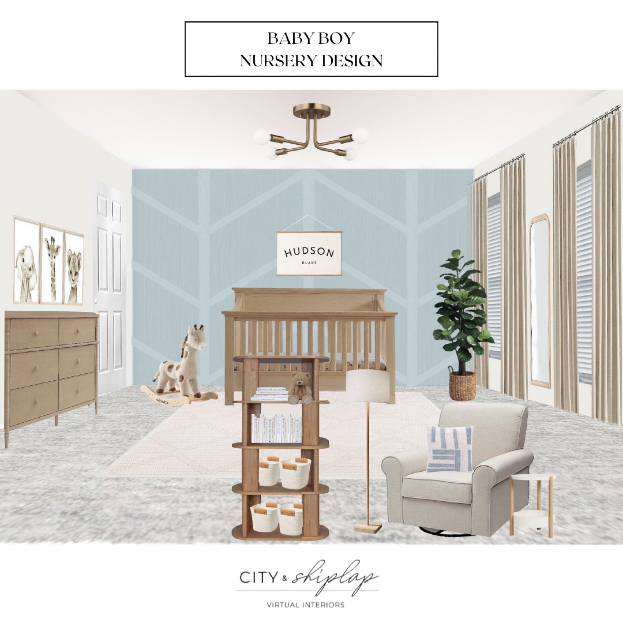 Baby boy nursery design inspo 

#LTKBump #LTKBaby #LTKHome
