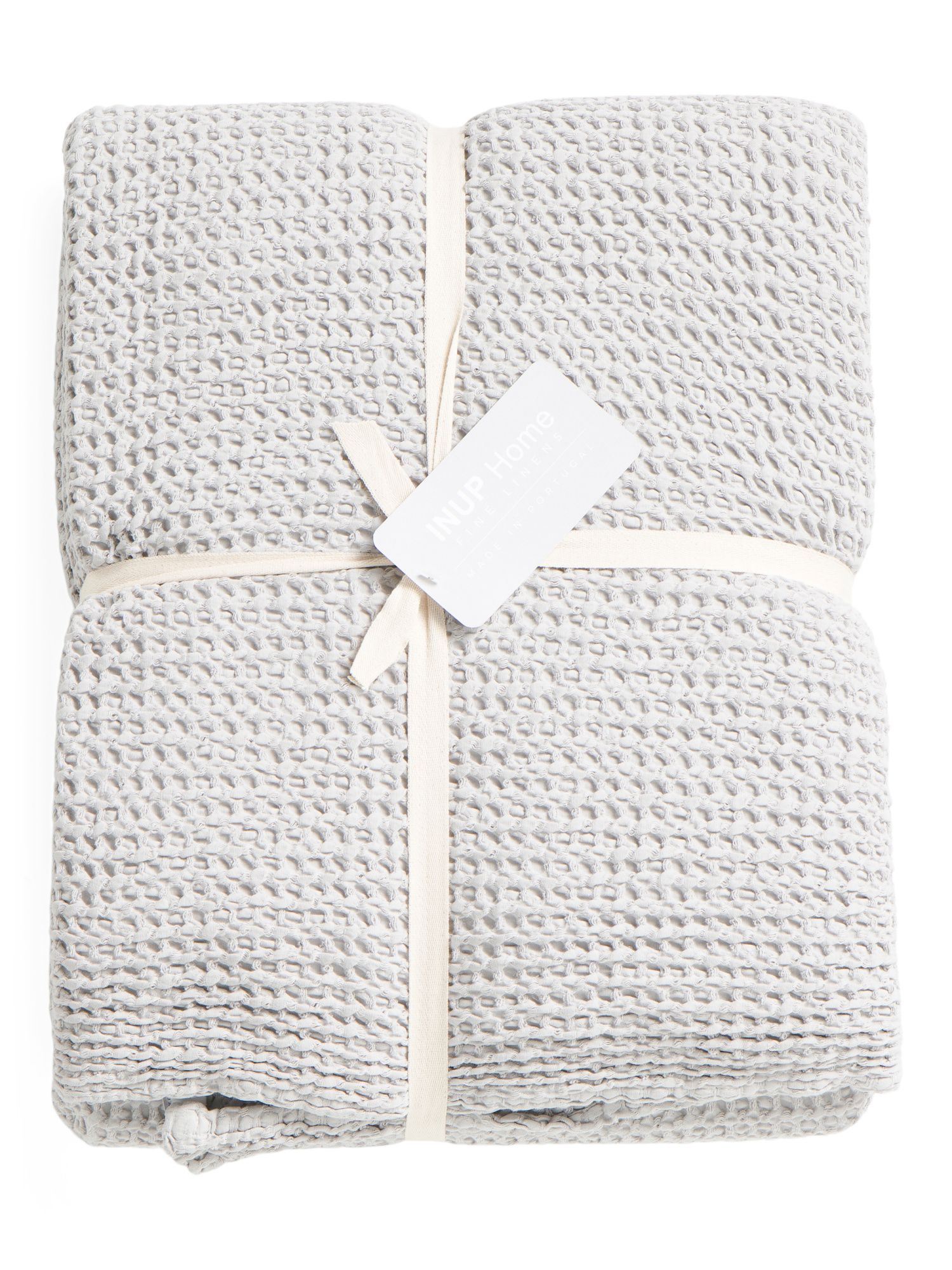 Made In Portugal Waffle Knit Coverlet | TJ Maxx