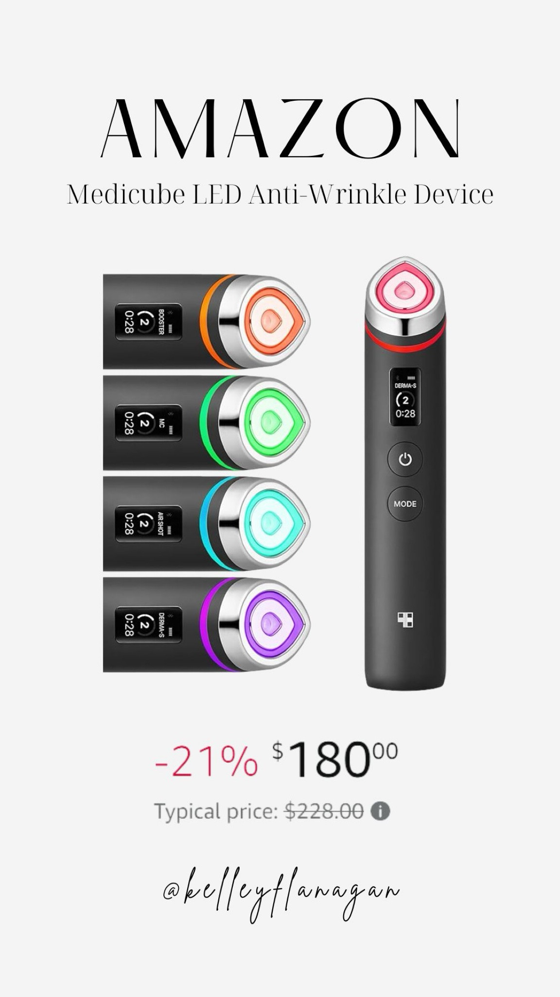 Medicube Age-R Booster Pro on sale from Amazon ✨

#LTKBeauty #LTKTravel #LTKSaleAlert