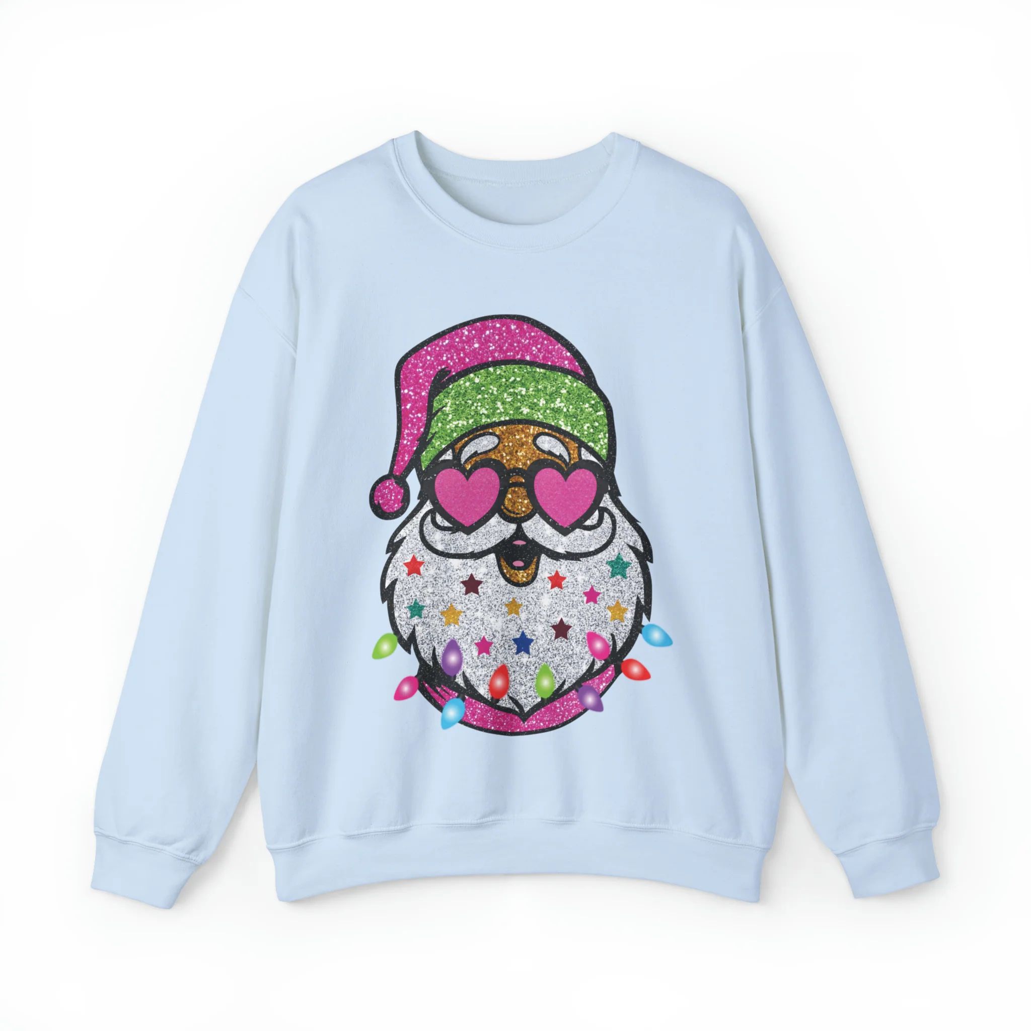 Funky Santa Sweatshirt | Always Stylish Mama