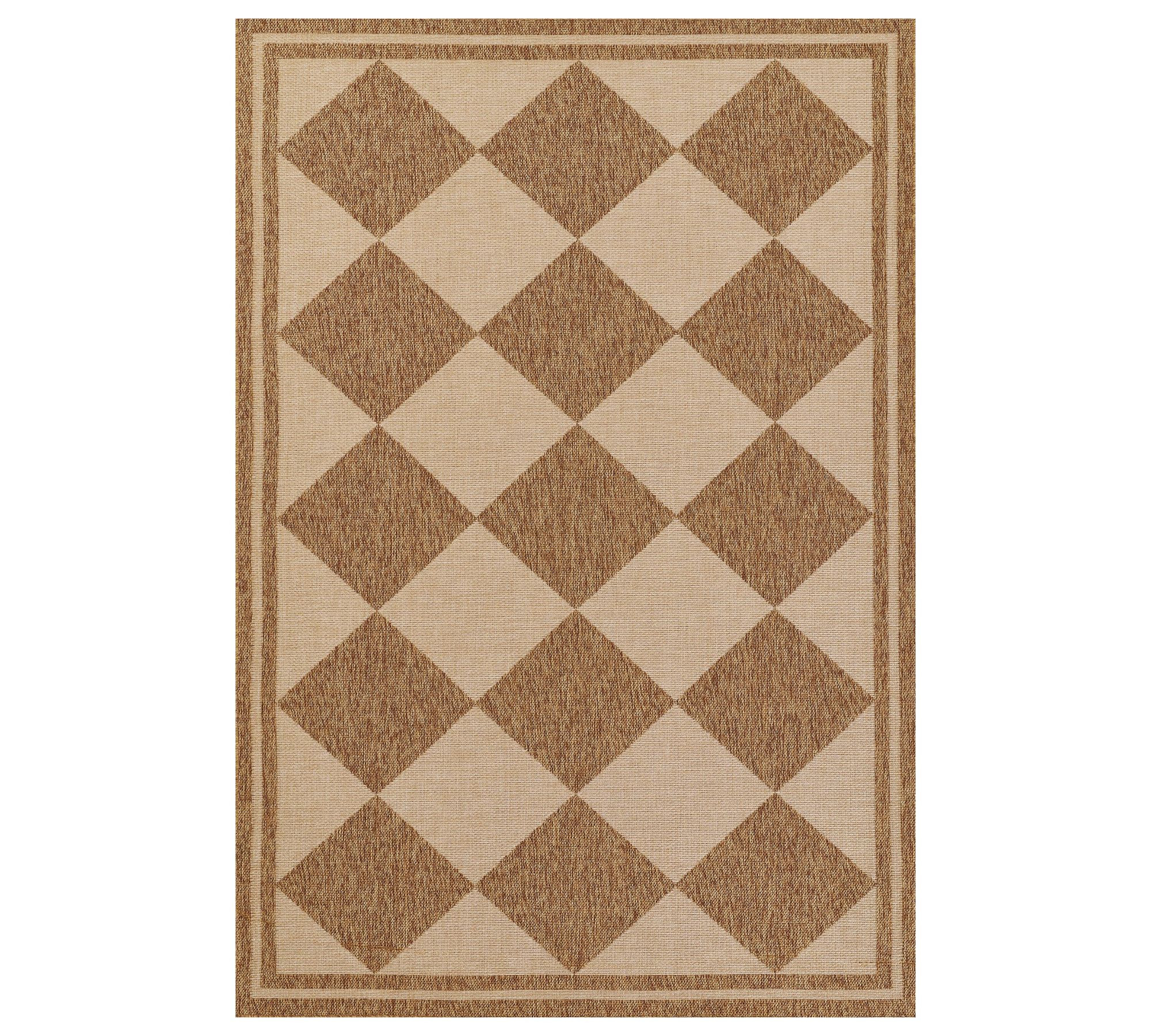 Erin Gates By Momeni Saybrook Diamond Outdoor Performance Rug | Pottery Barn (US)