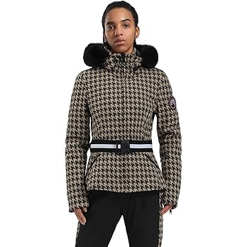 GSOU SNOW Women's Ski Jacket Snowboard Warm Winter Short Slim Snow Coat Jacket Mountain Windproof... | Amazon (US)