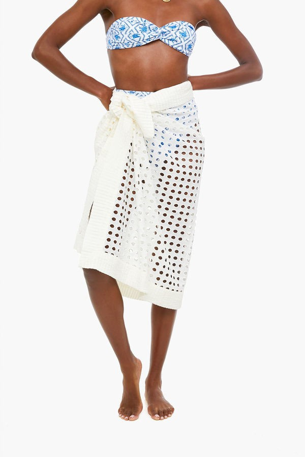 Marshmallow Eyelet Pareo | Tuckernuck (US)