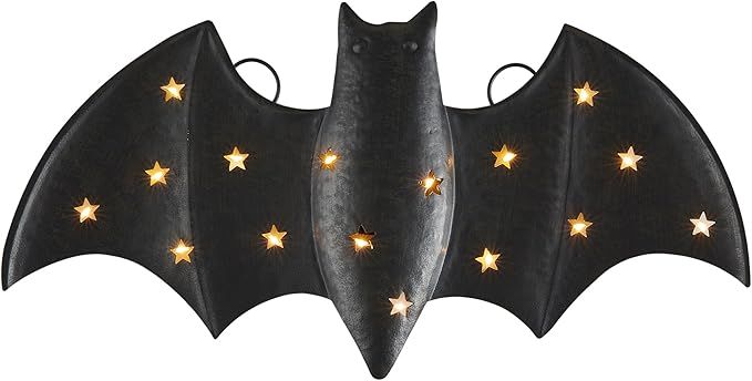 Mud Pie Led Bat Décor, Small, 16" x 7.88 | Amazon (US)