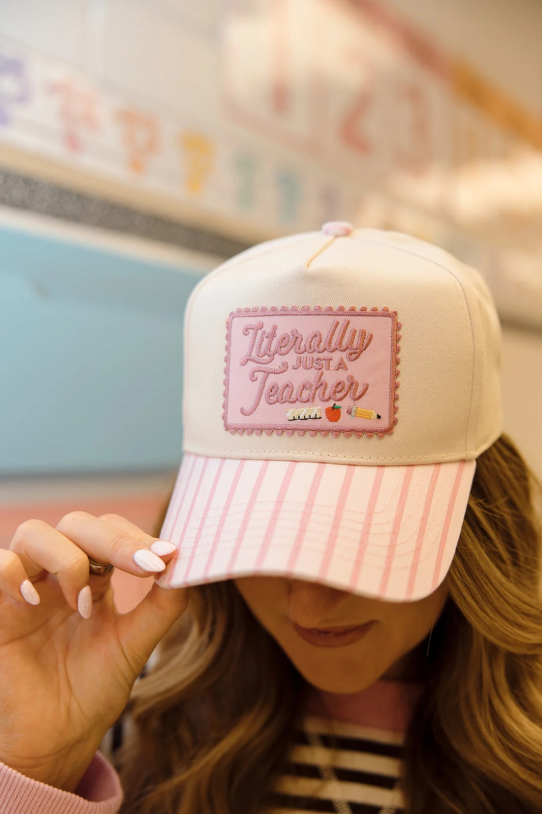 Literally just a Teacher Trucker Hat - PREORDER | KenzKustomz