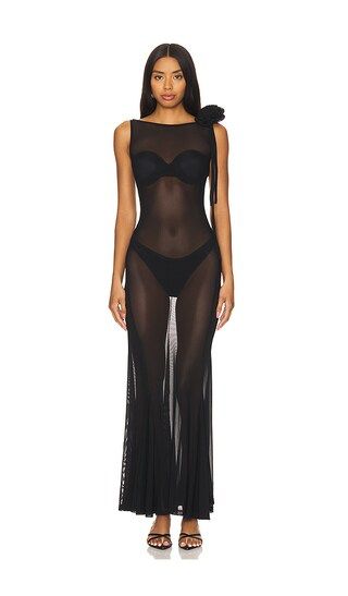 Rosa Maxi Dress in Black | Revolve Clothing (Global)