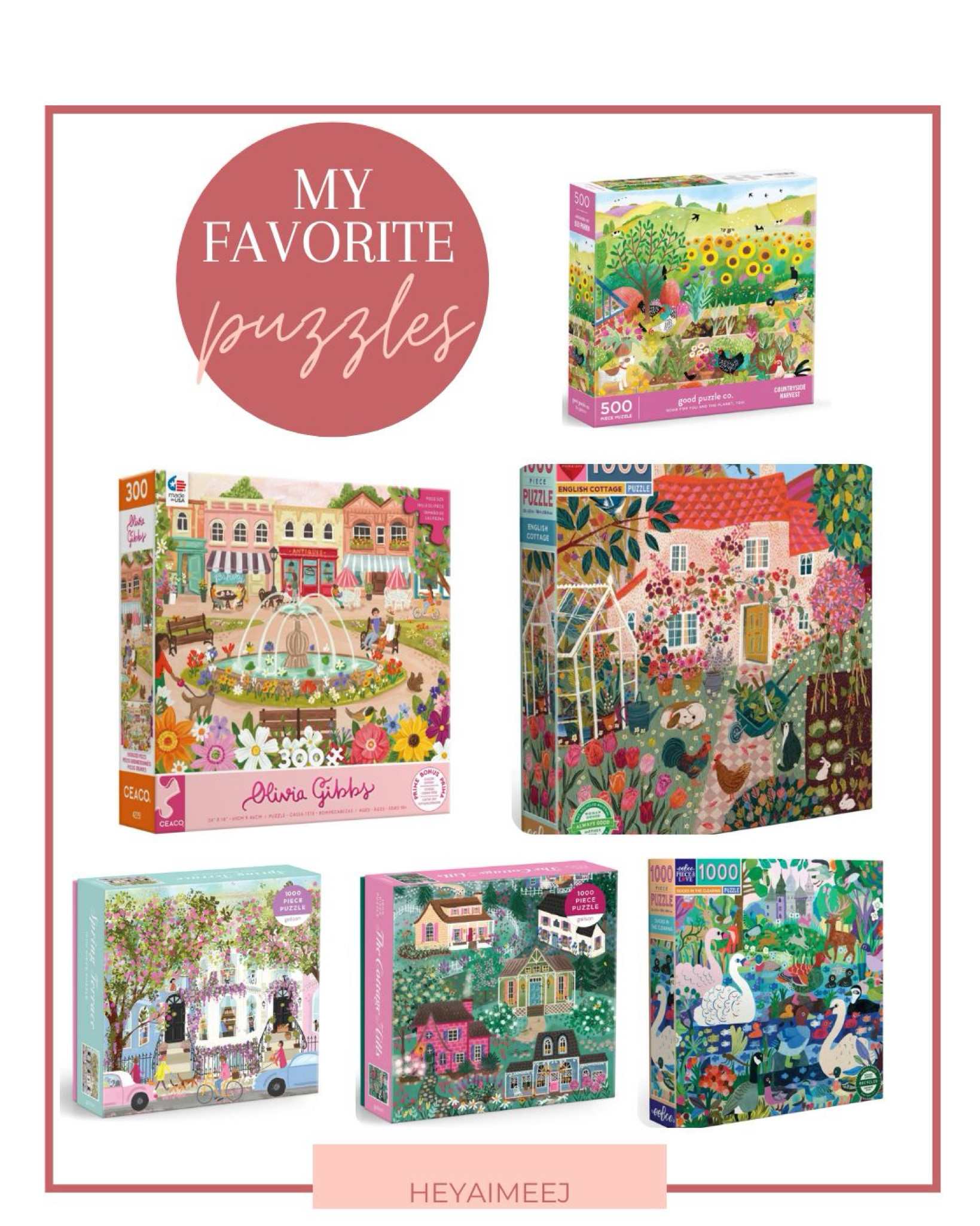 These beautiful puzzles are my new favorite way to unwind after a busy day! The stunning designs make them so fun to piece together, and they’re perfect for a little “me time” or a cozy weekend activity. You’ll love the calm and creativity they bring! 

#LTKstyletip #LTKfindsunder50 #LTKfamily