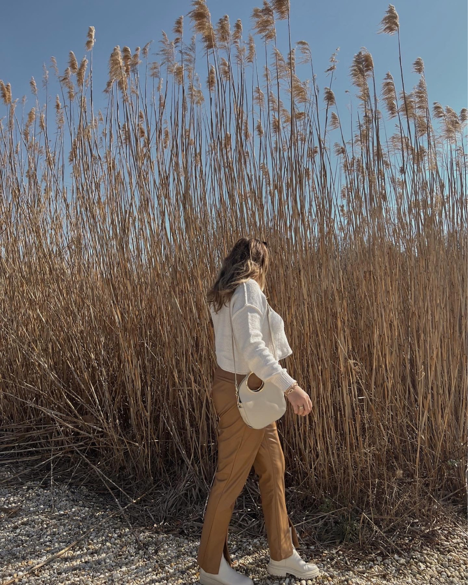 Abercrombie leather pants and sweater make the perfect transitional spring outfit for cold weather - wearing size 33r in the curve love 

#LTKstyletip #LTKcurves #LTKunder50