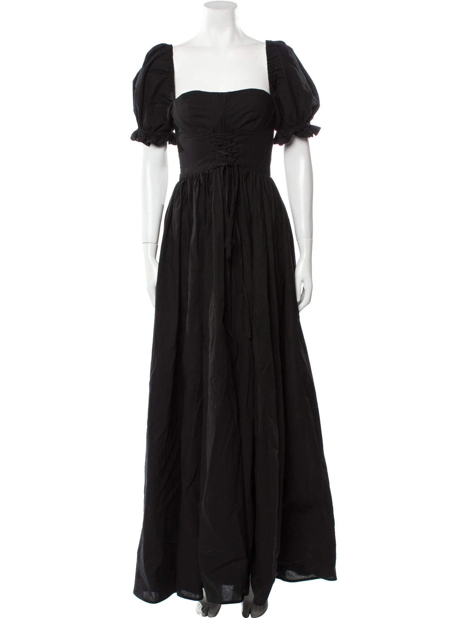 Square Neckline Long Dress | The RealReal