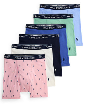 Men's Classic Fit Boxer Briefs, 5+1 Bonus Pack | Macy's