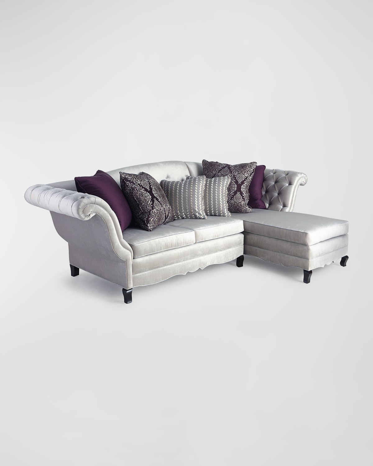 Duncan Sectional Sofa, 111.5 | Neiman Marcus