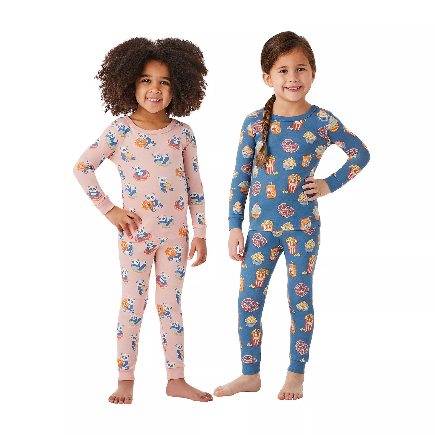 Member's Mark Girls 4-Piece Organic Pajama Set | Sam's Club