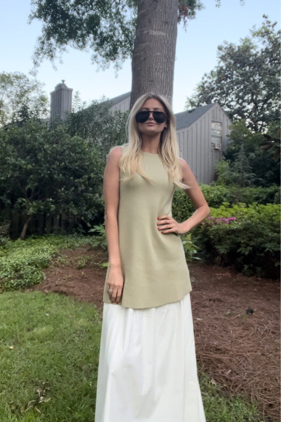 Masters fit!!! Layered a Zara dress over my skirt for a drop waist maxi look

#LTKStyleTip #LTKSeasonal #LTKActive