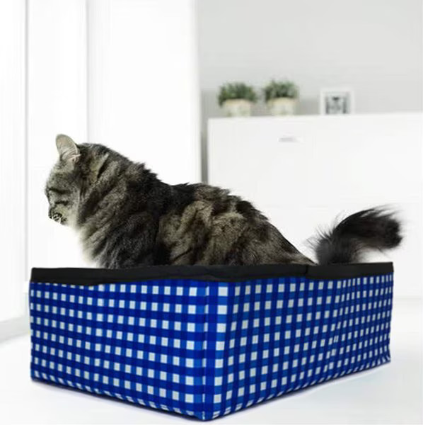 Pet Fit For Life Collapsible Portable Litter Box with Collapsible Bowl | Chewy.com