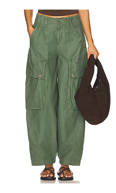 x We The Free Brentwood Slouch Pant In Aged Green
                    
                    Free P... | Revolve Clothing (Global)