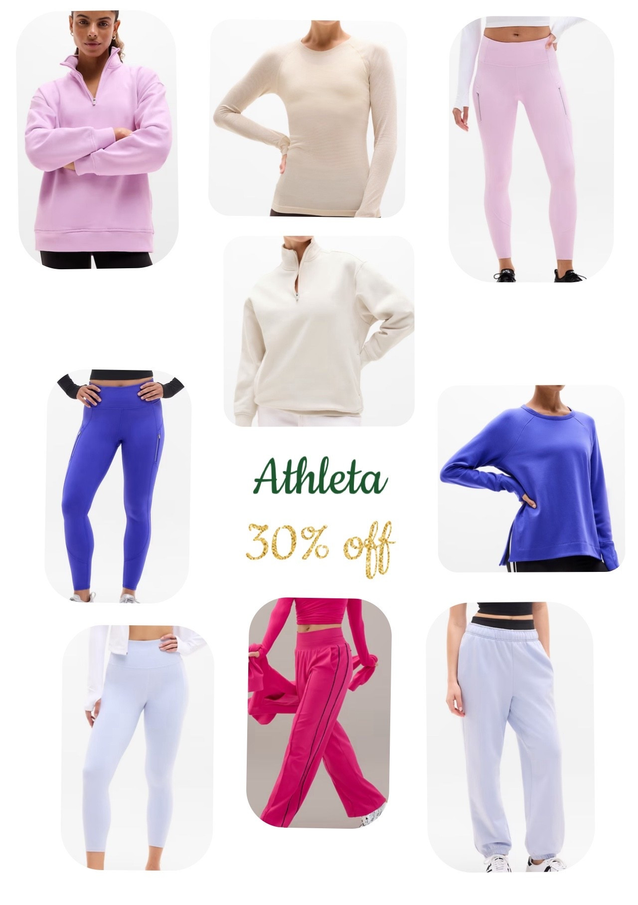 Athleta is 30% off for everyone! Grab the discount when you check out!! These make great gifts for the whole family! 

#LTKActive #LTKGiftGuide #LTKSaleAlert
