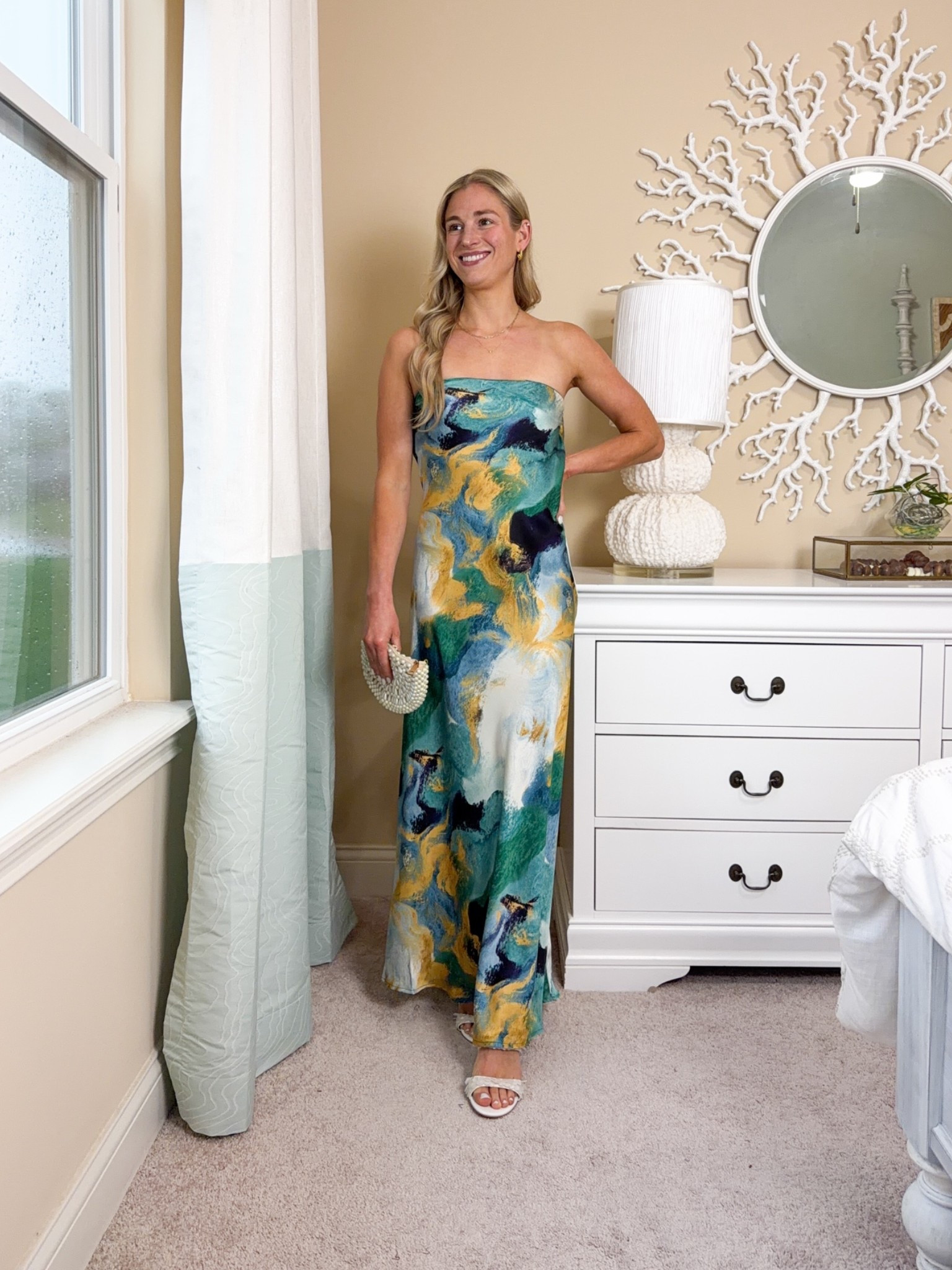 Gorgeous @12th Tribe dress! Perfect for a wedding guest dress! Or for vacay! Xs tts! 
💙💙💙💙💙💙💙💙💙💙
Wedding guest dresses. Vacation dresses. Vacation outfits beach. Vacation dress. Satin dress. Satin dresses. Summer dresses.

#LTKootd #LTKgrwm #LTKWedding