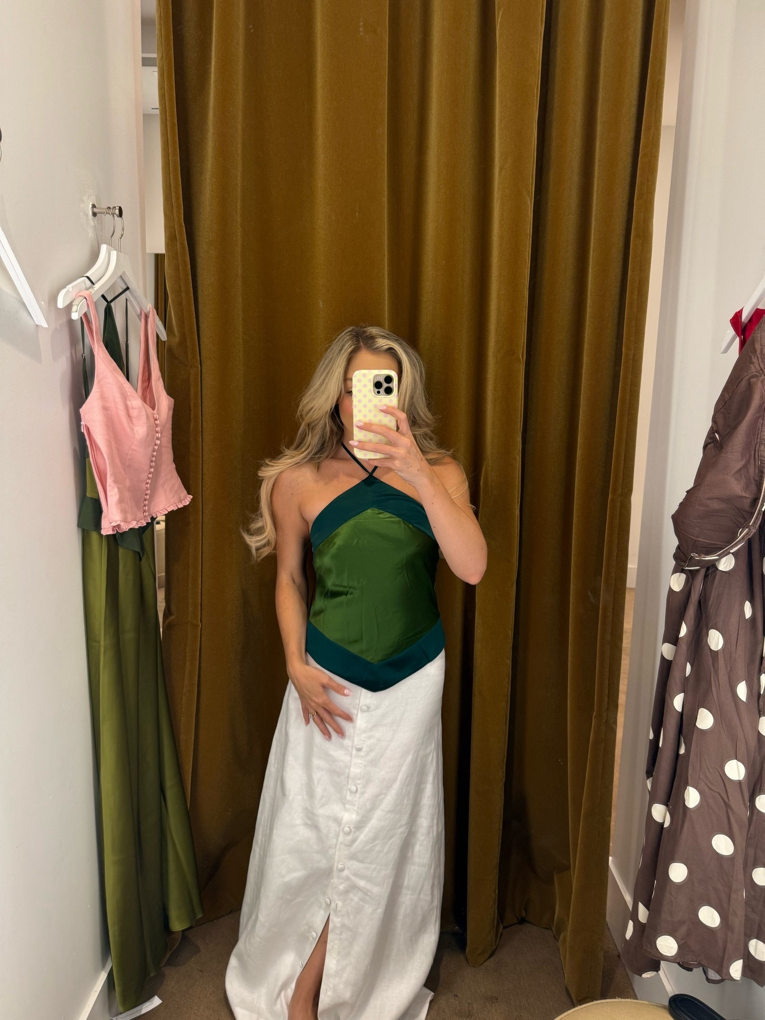 Reformation spring looks try-on 💚

#LTKgrwm #LTKootd #LTKSeasonal