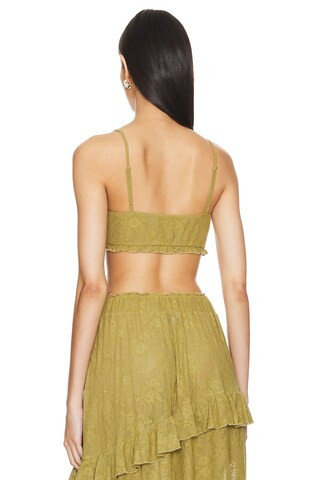 WeWoreWhat Lace Bralette in Willow from Revolve.com | Revolve Clothing (Global)