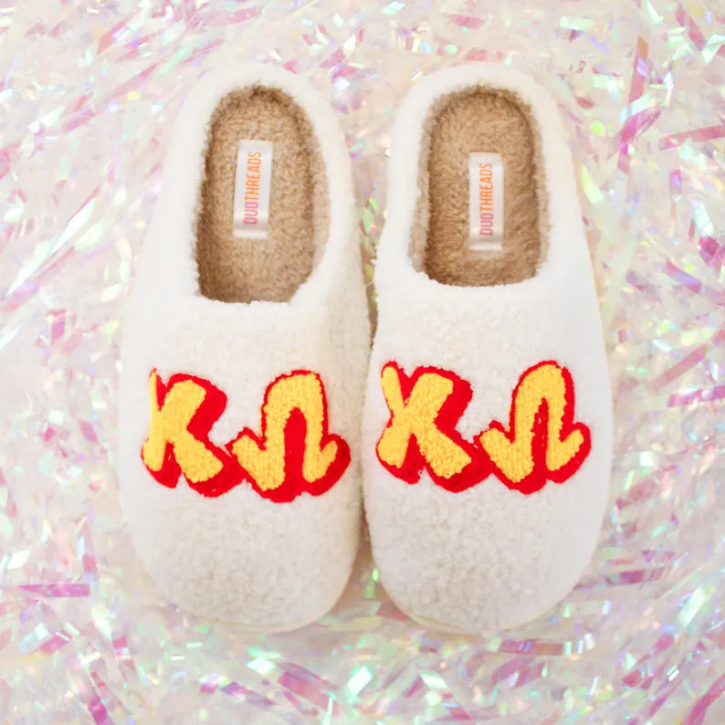 Chi Omega Sorority Slippers - Etsy | Etsy (Global)