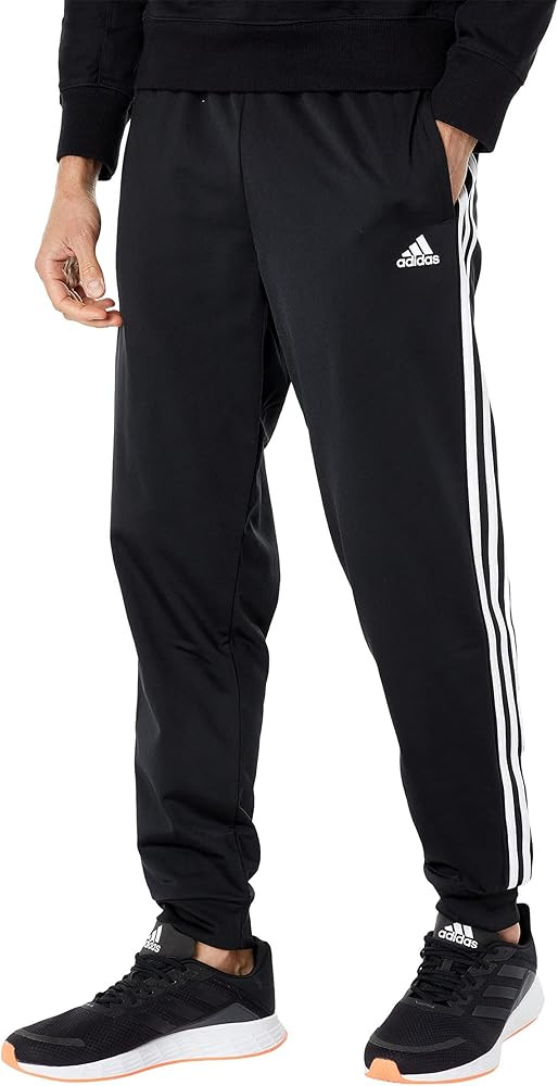 adidas Men's Essentials 3-Stripes Tricot Jogger Pants | Amazon (US)
