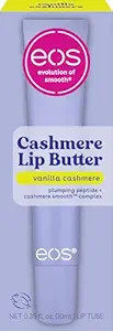 eos Cashmere Lip Butter - Vanilla Cashmere, Plumping Peptides, Smoothing, eos Lip Butter, Shea Bu... | Amazon (US)