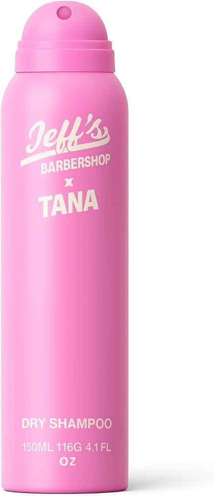 Jeff's Barbershop x Tana Mongeau Dry Shampoo, Clear Dry Shampoo Hair Spray, No White Residue, Tal... | Amazon (US)