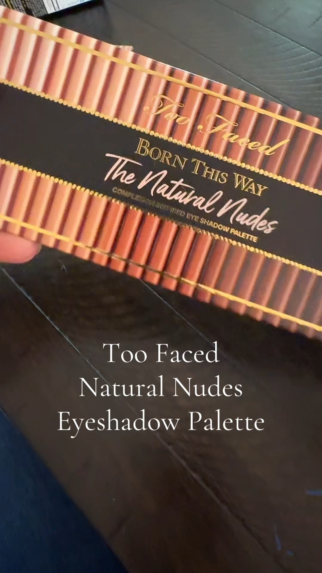 This Too Faced eyeshadow palette has the most beautiful pigmented natural nude shades

#LTKBeauty #LTKselfcare #LTKGiftGuide