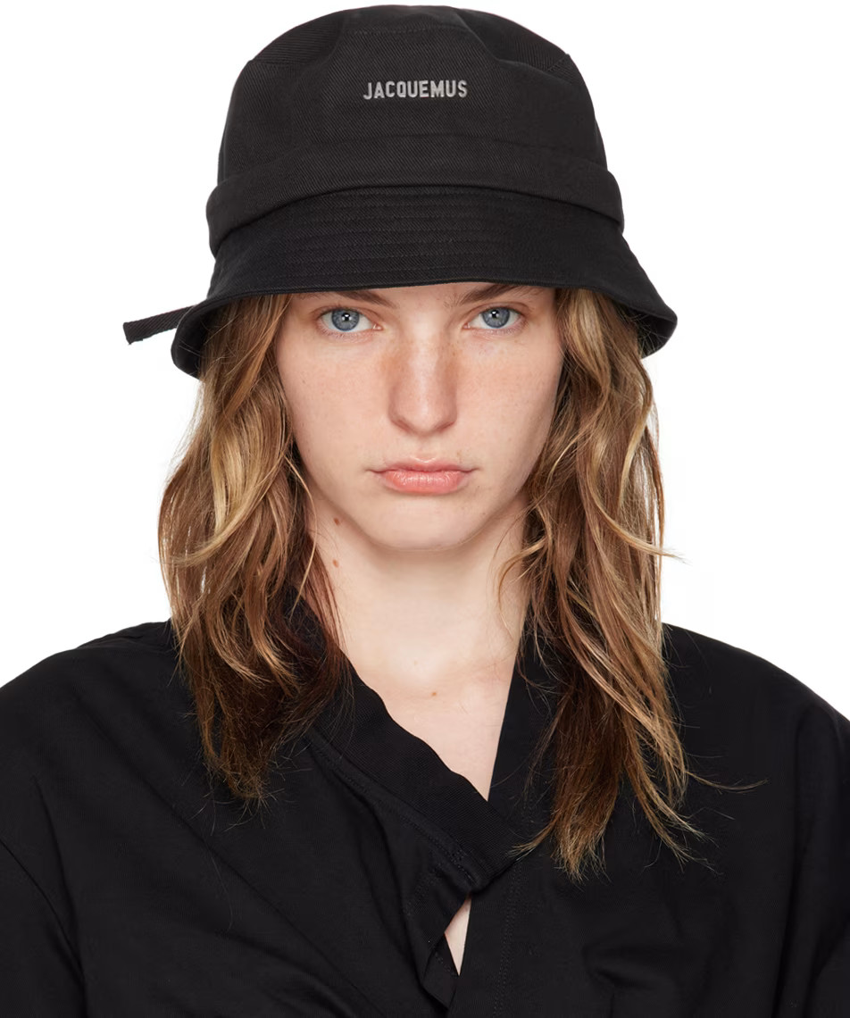 JACQUEMUS - Black Les Classiques 'Le bob Gadjo' Bucket Hat | SSENSE