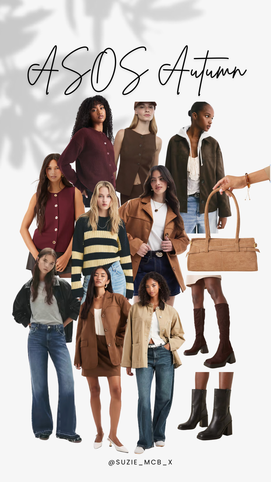 ASOS autumn picks! 

Transitional outfit, outfit idea, bestsellers, suede bag, boots, jeans, suede blazer co-ord, cardigan in burgundy, striped sweater  

 #LTKuk #LTKautumn #LTKeurope