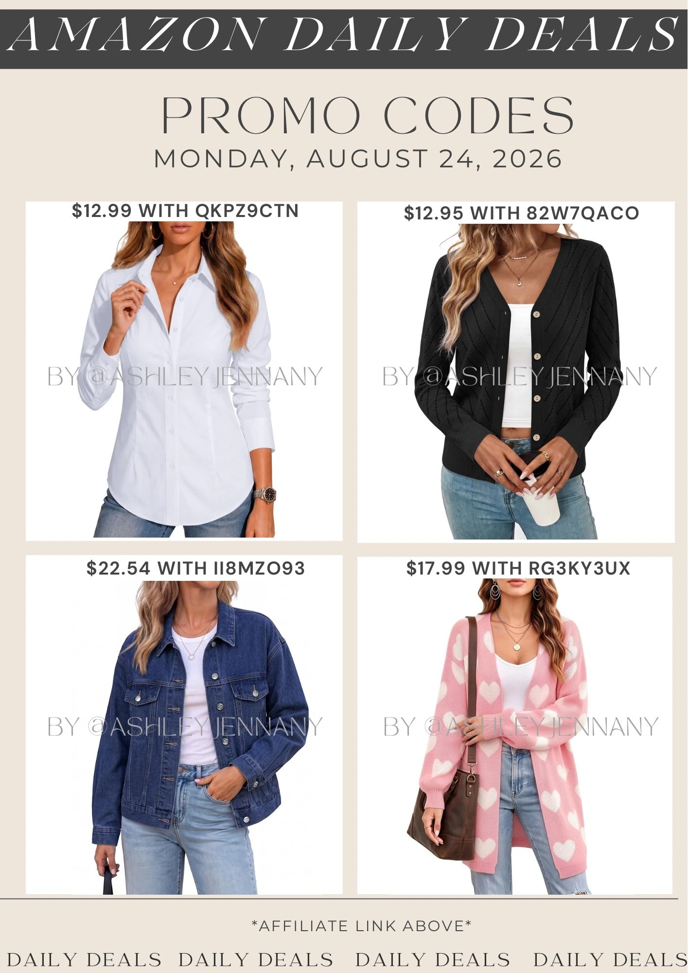 Amazon deals

#LTKMidsize #LTKSaleAlert #LTKSeasonal