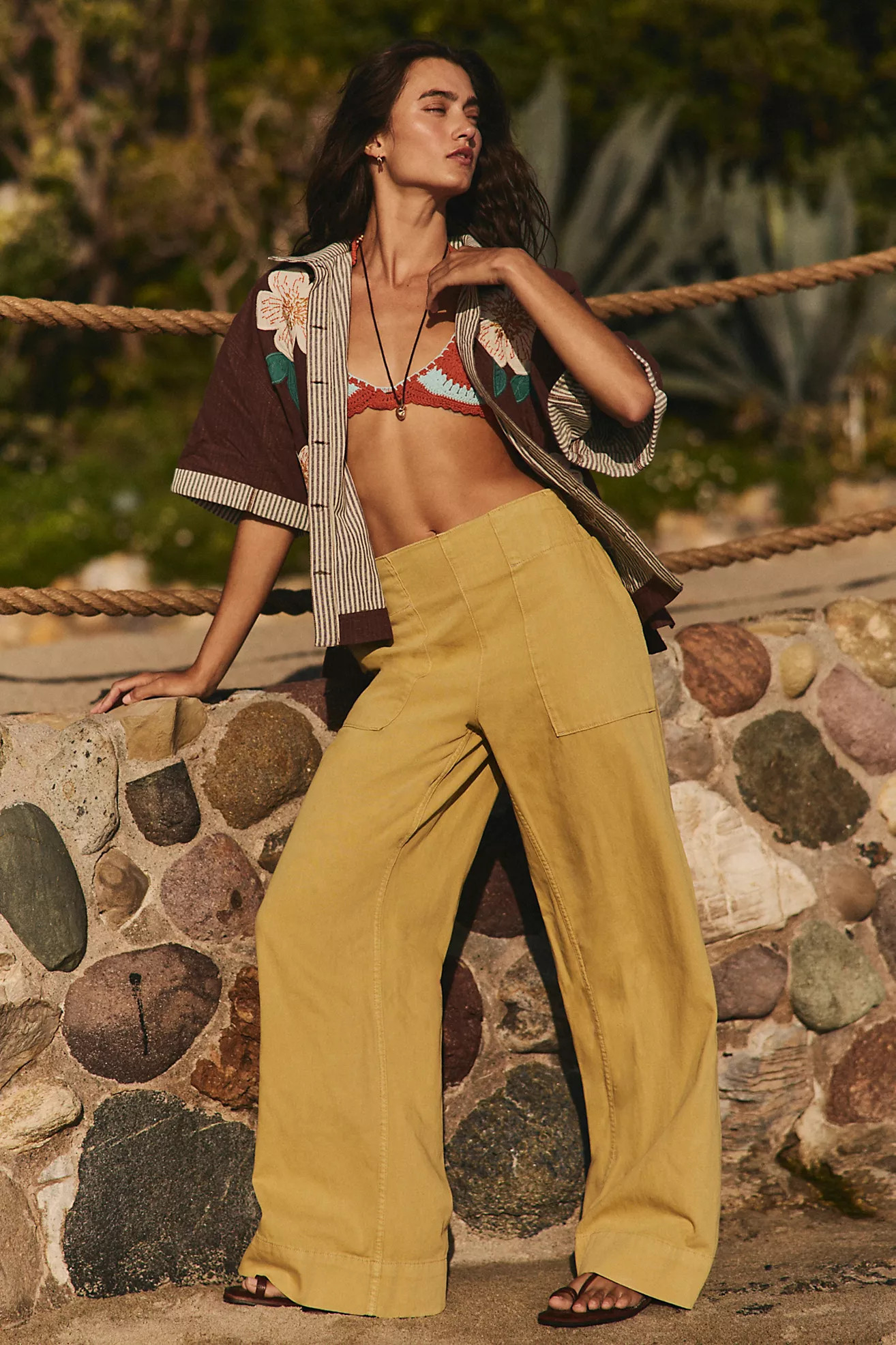 We The Free Breezy Denim Pull-On Jeans | Free People (Global - UK&FR Excluded)