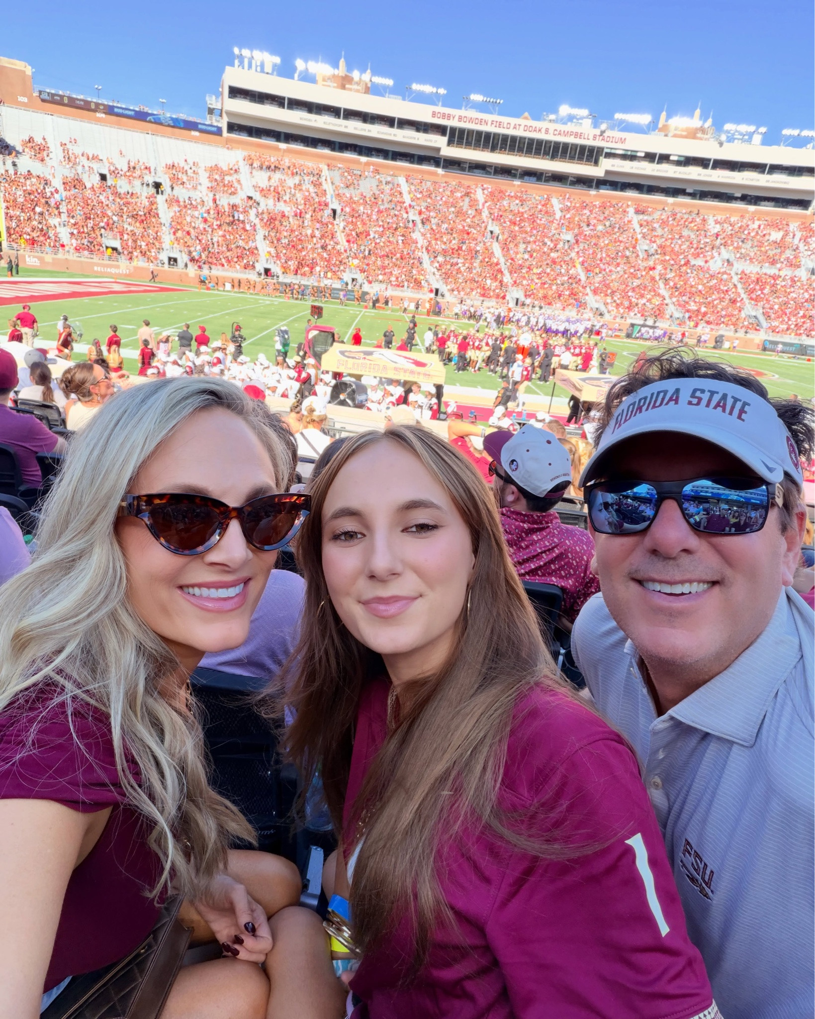 FSU Parents Weekend has officially earned a permanent spot on the feed. 💛♥️🍢 We had the absolute best time with our girl and already miss her like crazy. 😭 Praying over her for a wonderful year full of growth, learning, and beautiful moments. So proud of who she’s becoming! 🥹💫 
#fsuparentsweekend #parentsweekend #fsu