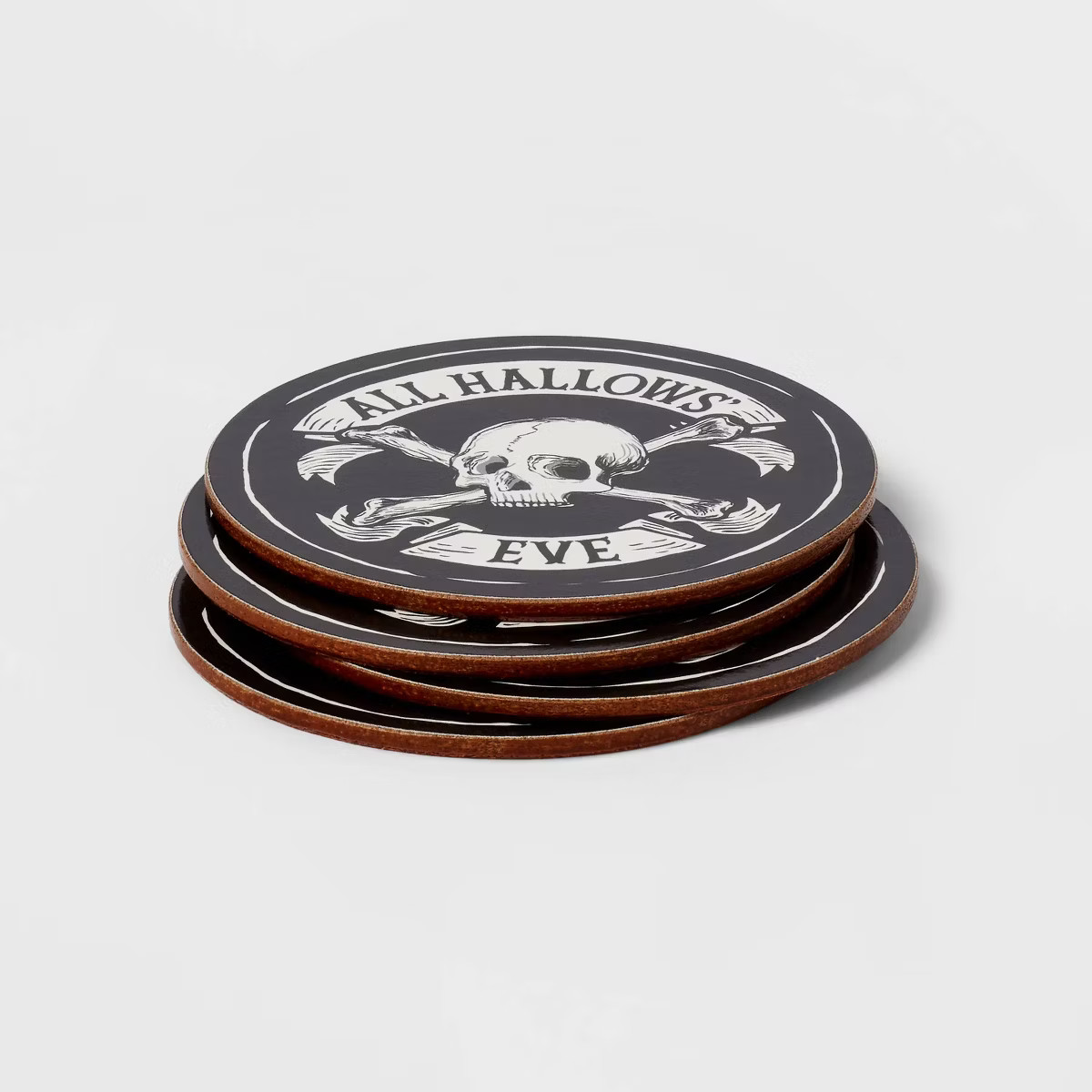 4pk Halloween Cork Coasters 'All Hallow's Eve' - Threshold™ | Target