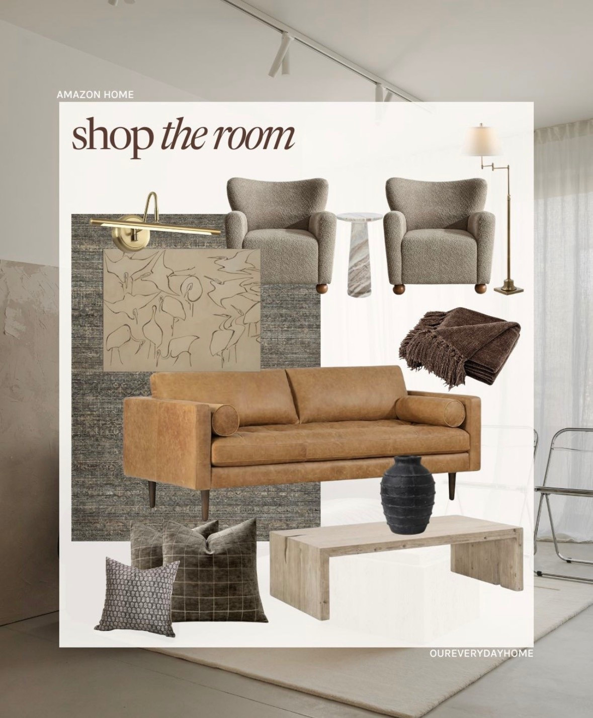 Living room home decor 
Home decor 
Sofa 
Coffee table 
Area rug 
Accent chairs 

#LTKHome #LTKSaleAlert #LTKFindsUnder100