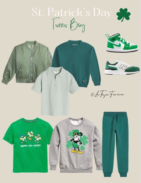 St. Patrick’s Day Tween Boy outfits! ☘️

Tween boy outfit idea, tween boy green outfit, St. Patrick’s day kids outfit, Abercrombie boy outfit 

#LTKSeasonal #LTKsalealert