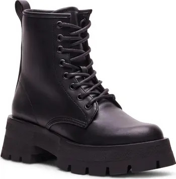 Steve Madden Rascal Lug Sole Combat Boot (Women) | Nordstrom | Nordstrom
