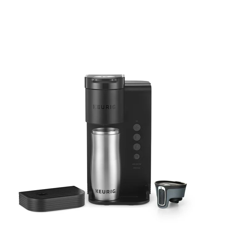 Keurig K-Express Essentials Matte Black Single-Serve K-Cup Pod Coffee Maker | Walmart (US)