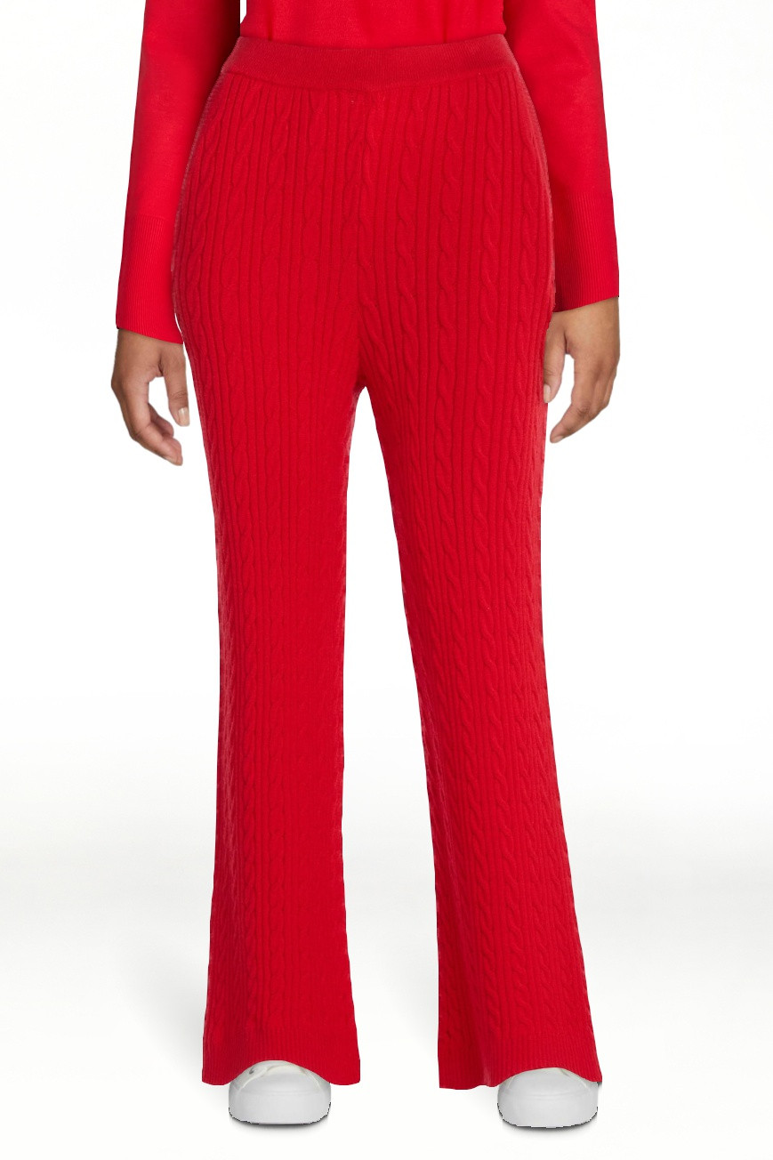 Free Assembly Women's Cozy Yarn Wide Leg Cable Knit Sweater Pants, Size XS-XXL - Walmart.com | Walmart (US)