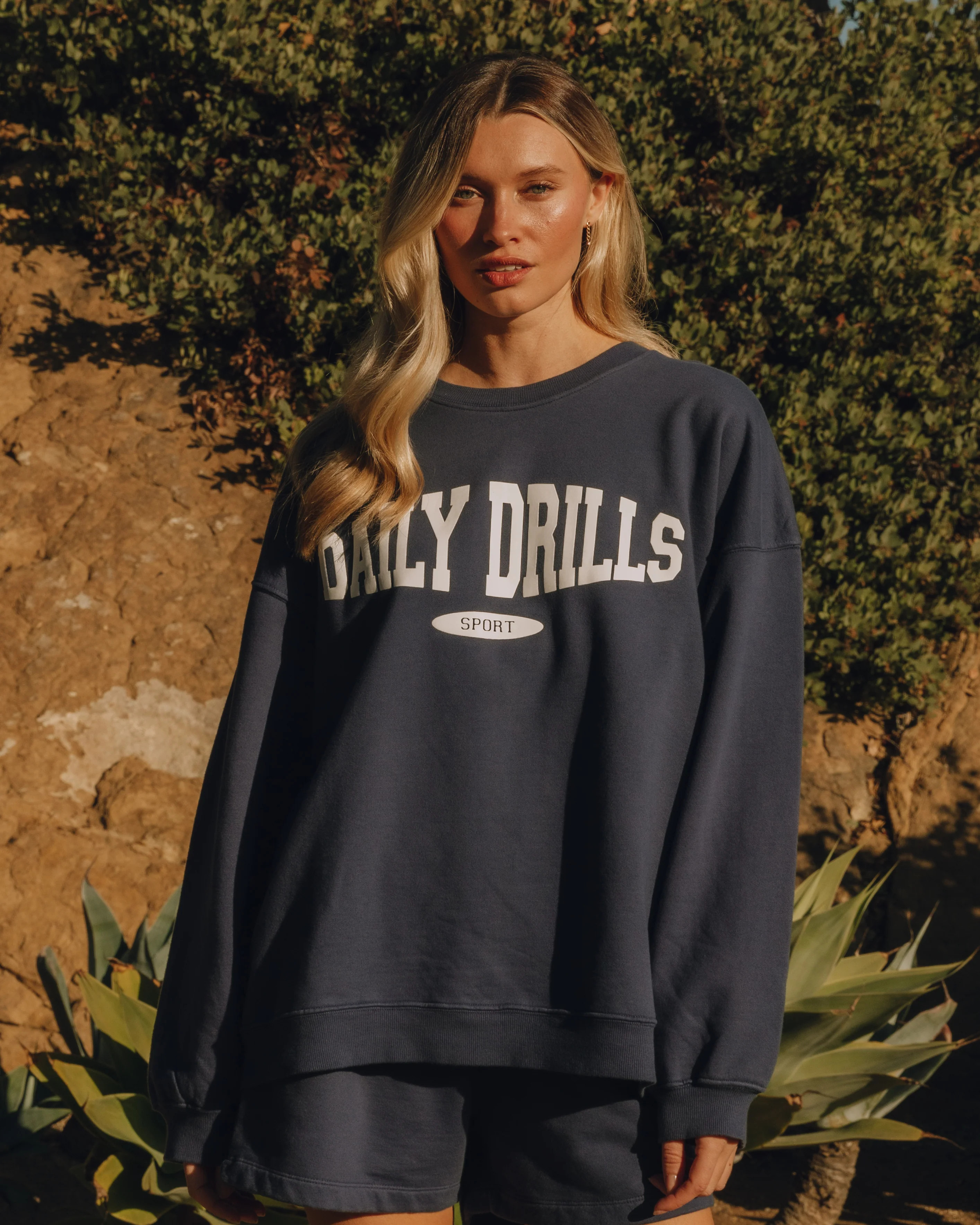 Oversized Sport Crew | Daily Drills